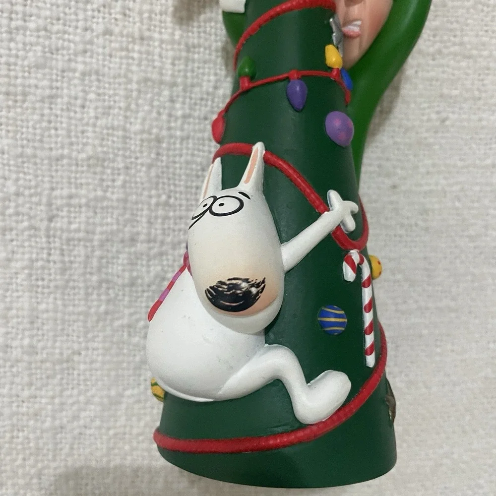 Maxine & Dog Floyd Decorating‎ Christmas Tree Large Gold Star Figurine 9 3/4